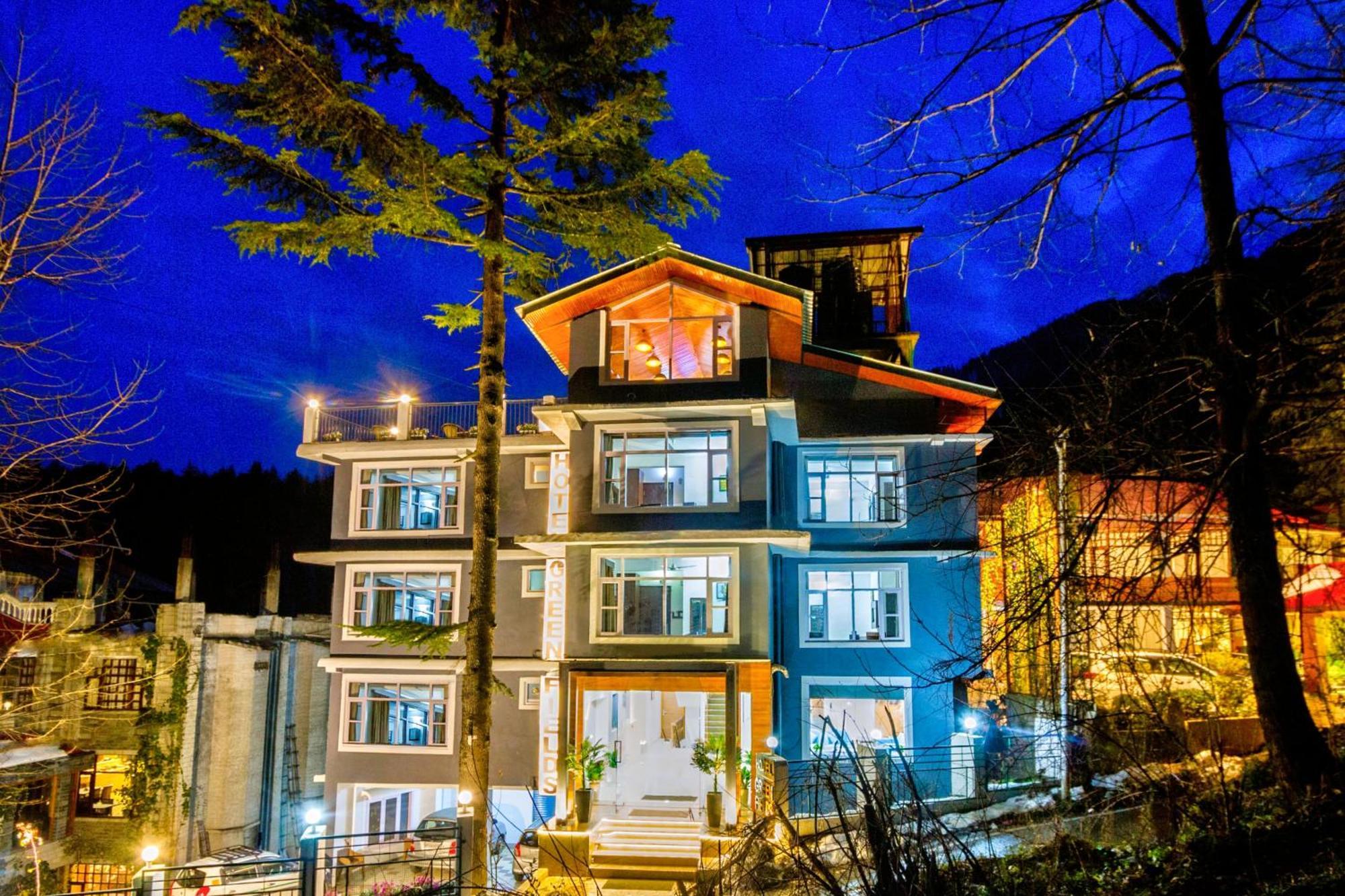 Hotel Greenfields Manali  Ngoại thất bức ảnh